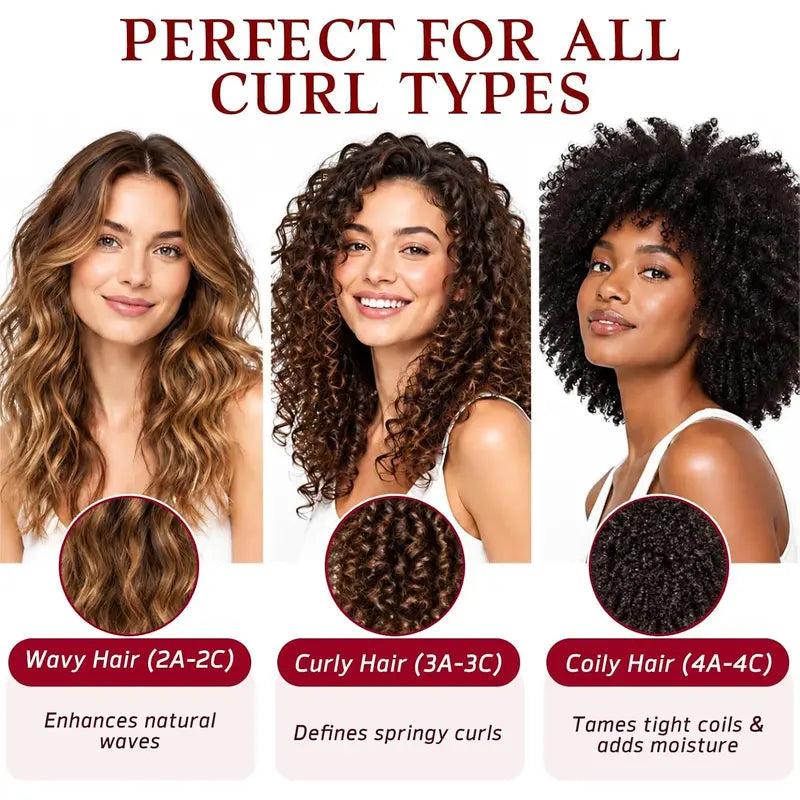 💧 Curl Defining Cream – Hydrating Frizz Control