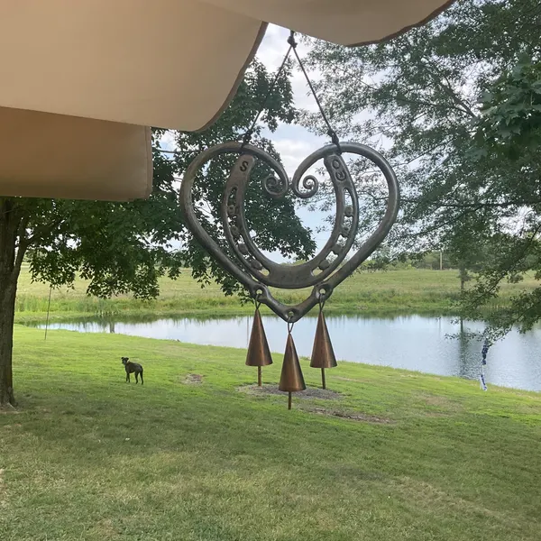 ❤The Horseshoe Heart Wind Chime ❤🐎