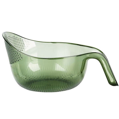 Aesthetic Multifunctional Rice Strainer with Handle 🥣