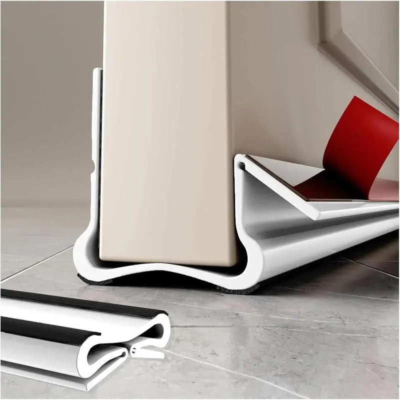 🚪 Triple-Seal Under Door Draft Stopper – Noise Reduction, Weather Protection & Energy-Saving Seal