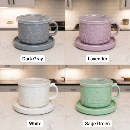 🎅Christmas Sale🎅25-oz Mug Meals w/ Lid-its